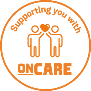 OnCare badge smaller